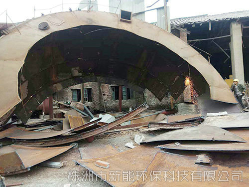 鋼構(gòu)廠房拆除、回收 (6)